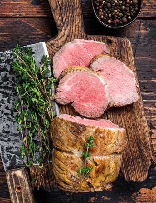 Rôti de veau nature