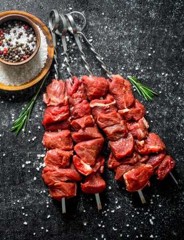 Brochettes de bœuf