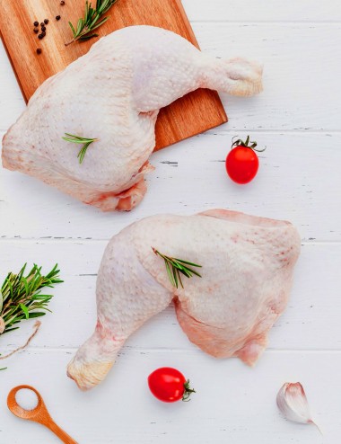 Cuisses de poulet jaune